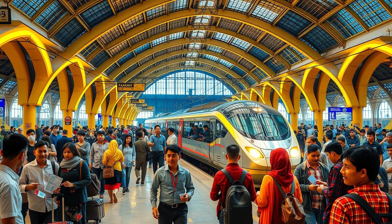 Tiket Kereta Lebaran 2025 Habis Terjual dalam 2 Hari