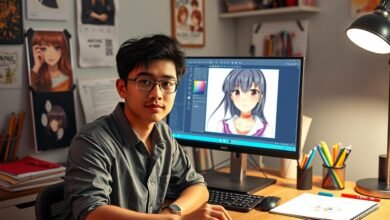 Cara edit foto jadi anime